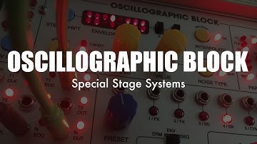 Oscillographic Block  |  snippets 01