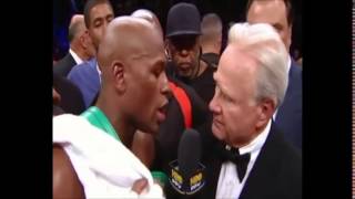 Larry Merchant Interviewing Floyd Mayweather - Thug Life