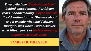 Her Family Treated Him Like a Working Class Loser, They Called Him Sandra's Mistake — Until