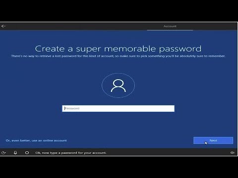 Windows 10 Install And Setup Account Without An Microsoft Account Email [Walkthrough]