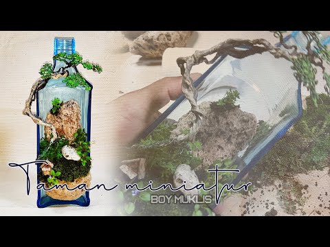 BELAJAR MEMBUAT LANDSCAPE//TAMAN MINIATUR.