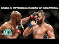 Reacting to Kamaru Usman’s 2nd-round knockout of Jorge Masvidal | DC & Helwani