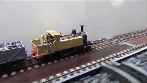 Second test run of the L S W R  B4 Crane project