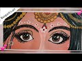 Beautiful eyes of Radha Rani Ji 👀😱🥹❤️#art #viralvideo #radhakrishna #radheradhe #Bangarh’s art