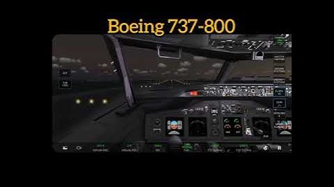 Runway Take off clips of Boeing planes in "RFS" Real Flight Simulator
