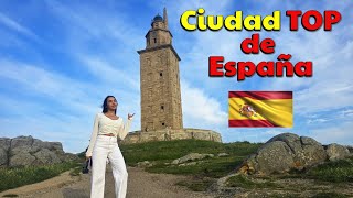 LA MEJOR CIUDAD de ESPAÑA 🇪🇸 | ¡BARATA y CALIDAD de VIDA! : TORRE DE HÉRCULES #galicia #madrid