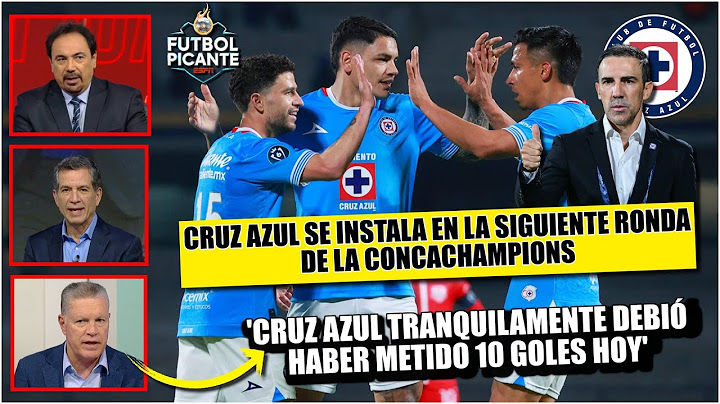 CRUZ AZUL selló pase a OCTAVOS Concachampions tras ESCANDALOSA GOLEADA al REAL HOPE | Futbol Picante