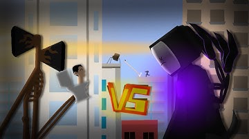 Siren Head vs Titan TV Man [Trevor Henderson vs Skibidi Toilet] | Sticknodes Pro