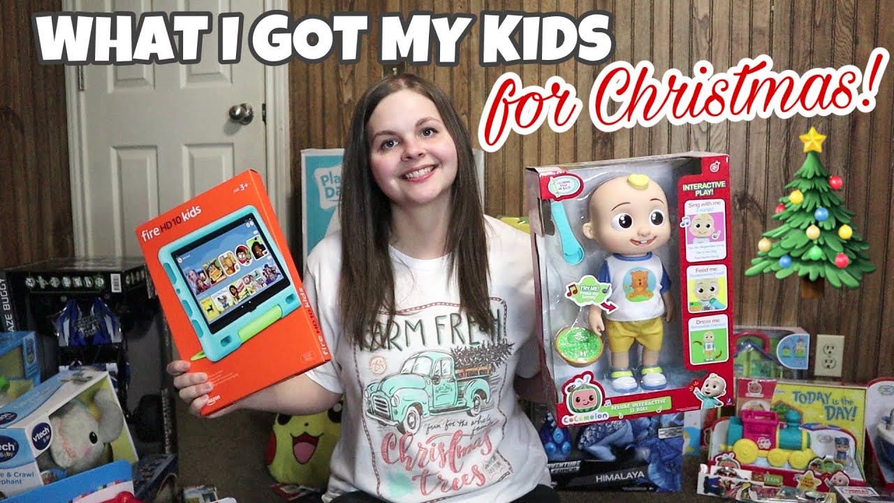 WHAT I GOT MY KIDS FOR CHRISTMAS 2021 || BABY, TODDLER & KINDERGARTENER || GIFT IDEAS FOR BOYS