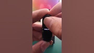 How to reset Mi Smart Band 4