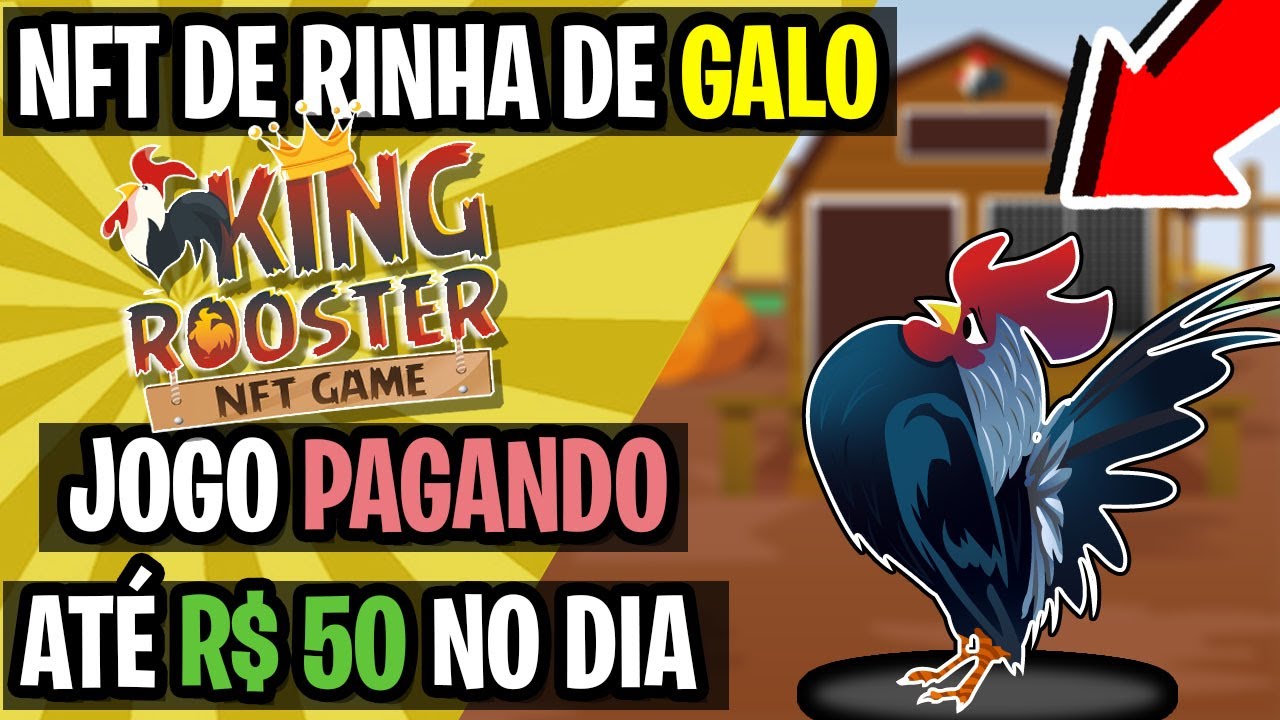 KING ROOSTER NFT DE RINHA DE GALO AGORA FICOU MAIS BARATO, O JOGO ESTÁ PAGANDO MUITO! SAIBA COMO!