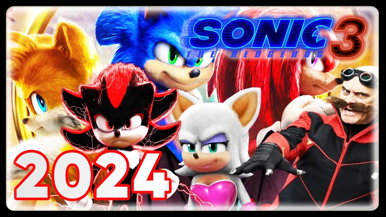 Sonic 3 deve ser lançado em 2024