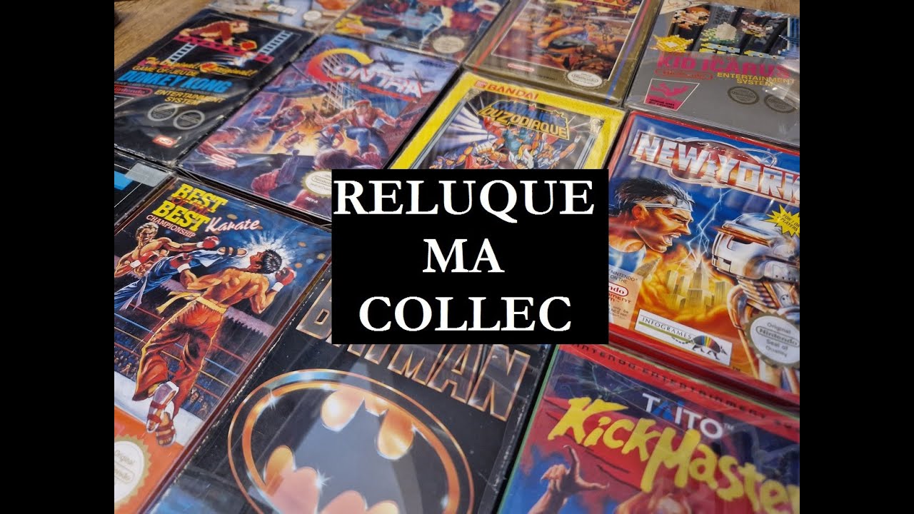 [Reluque Ma Collec #03] - NES PAL & US (166 Jeux)