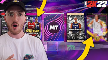 My FINAL Season 5 Locker code Pack Opening - Dark Matter POWER WITHIN Super Packs!!! NBA 2K22