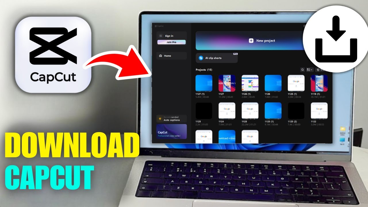 Cap Cut Computer Download How To Download CapCut In Laptop - YouTube