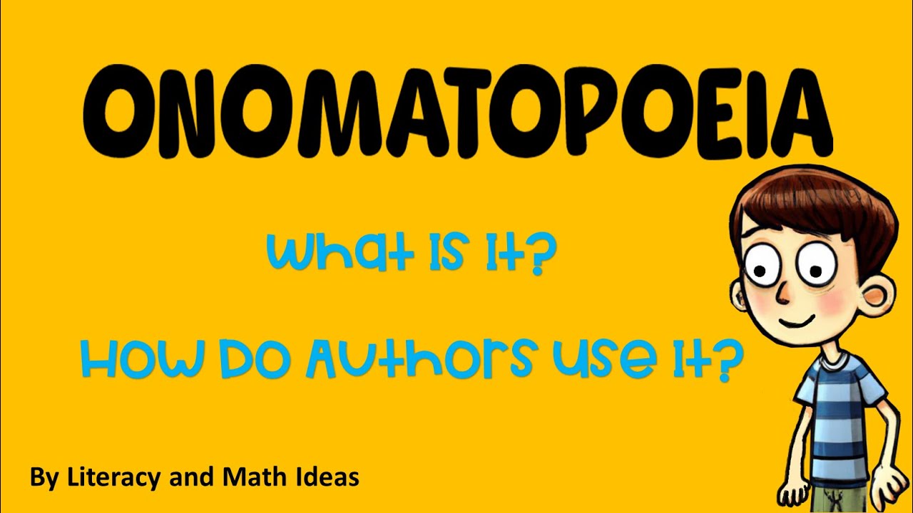 What Is Onomatopoeia How Do Authors Use Onomatopoeia In Texts YouTube What Is Onomatopoeia How Do Authors Use Onomatopoeia In Texts YouTube