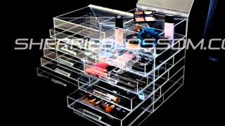 Celebrity Top Choice Icebox Clear Acrylic Makeup Storage