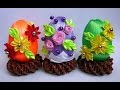 Пасхальные Яйца Канзаши Мастер 2019 / Easter Eggs of Kanzashi / Ostereier kanzashi