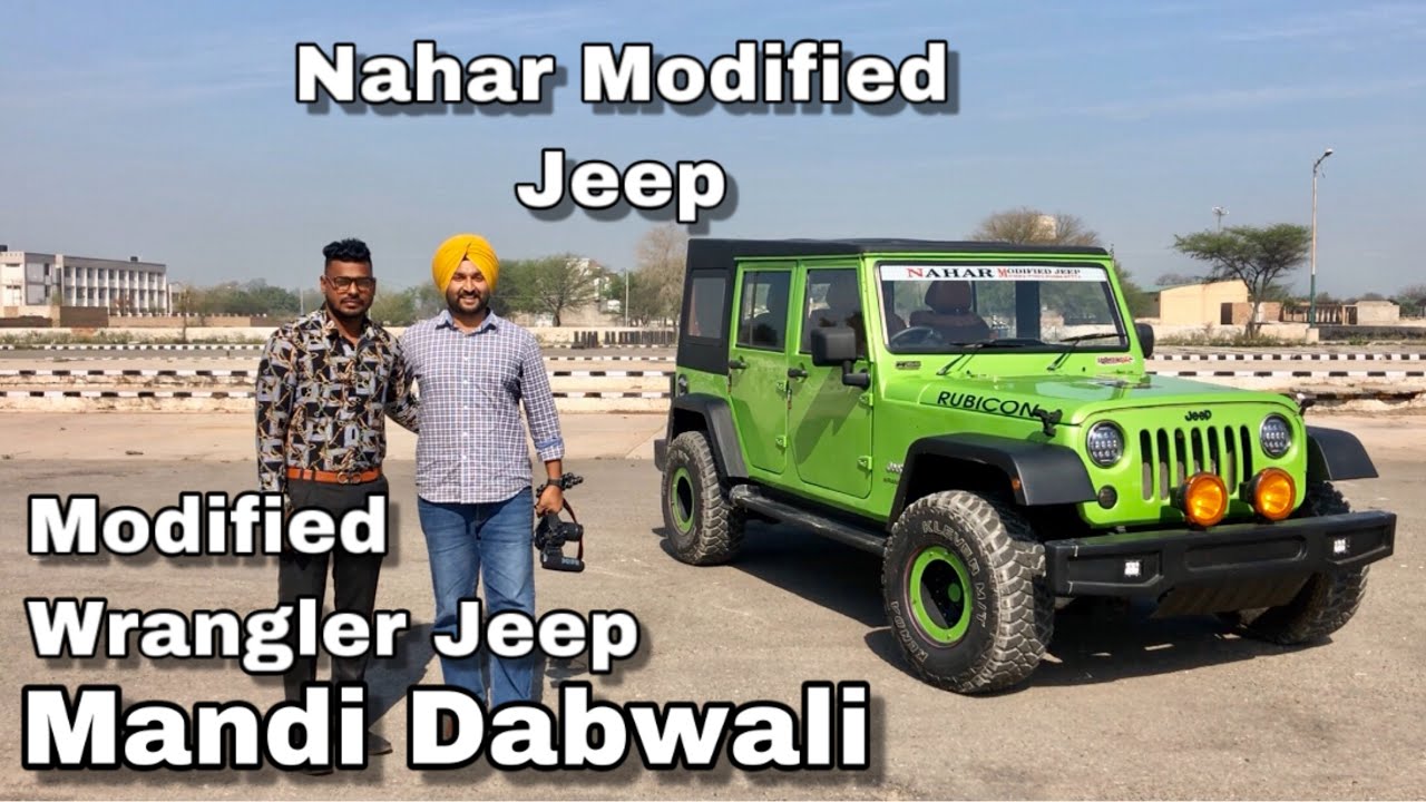 Jeep Wrangler Rubicon | 4x4 | Green Paint | 4 Door | Diesel Engine |  Modified Bolero Into Wrangler - YouTube