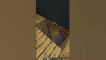 Secret Shulker entrance in Minecraft Base  #shorts