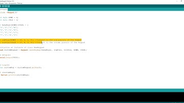 Arduino | Подключение матричной клавиатуры
