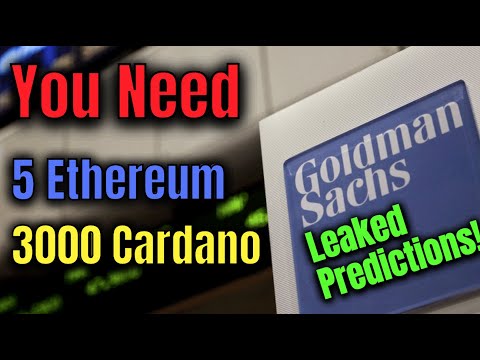 Why You Need 5 Ethereum, 3000 Cardano, Or 1 Bitcoin!