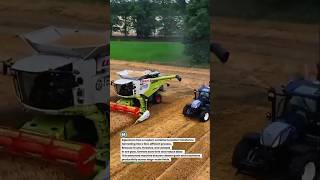 Combine Harvester Increases Yield Because Faster Harvesting #harvest #farming #agriculture