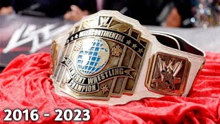 WWE Intercontinental Championship PPV Match Card Compilation (2016 - 2023) With Title Changes