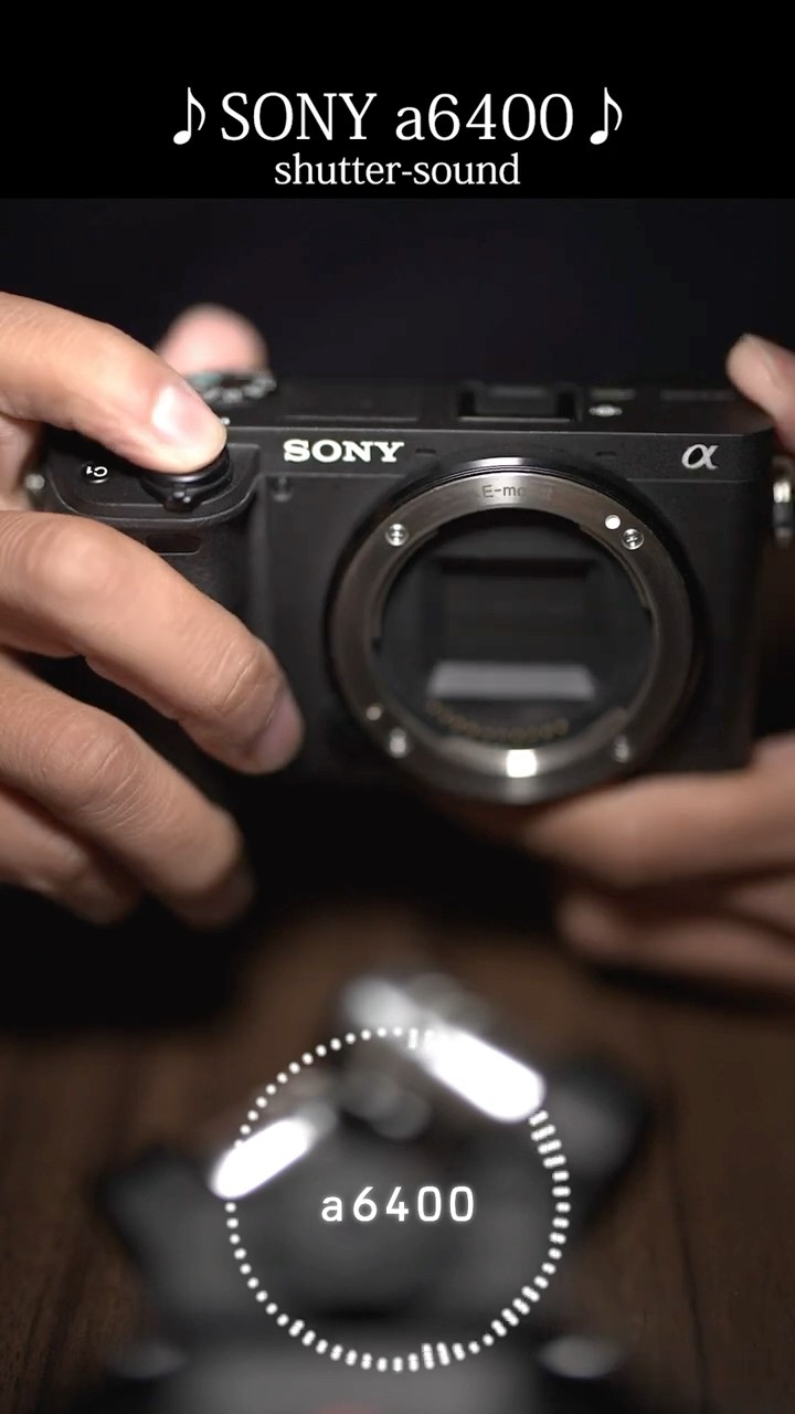 sony a6400 シャッター音 shutter sound shutter sound#short #6400