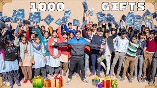 Giving 1000 Gifts To Govt. School Kids