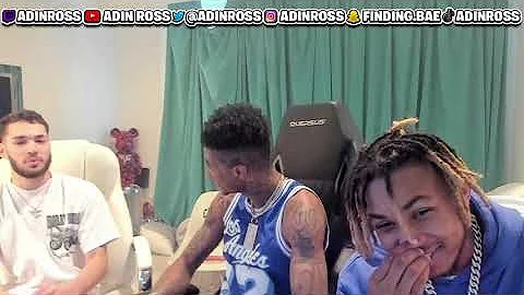 Adin says hes a CRIP to BLUEFACE