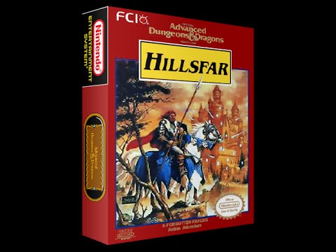 Advanced Dungeons & Dragons-Hillsfar [English Version] [NES/Dendy/Nintendo]