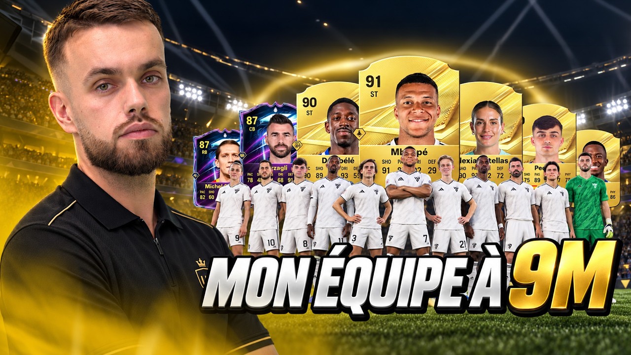 Mon ÉQUIPE à 9M DE CRÉDITS en DIVISION RIVALS