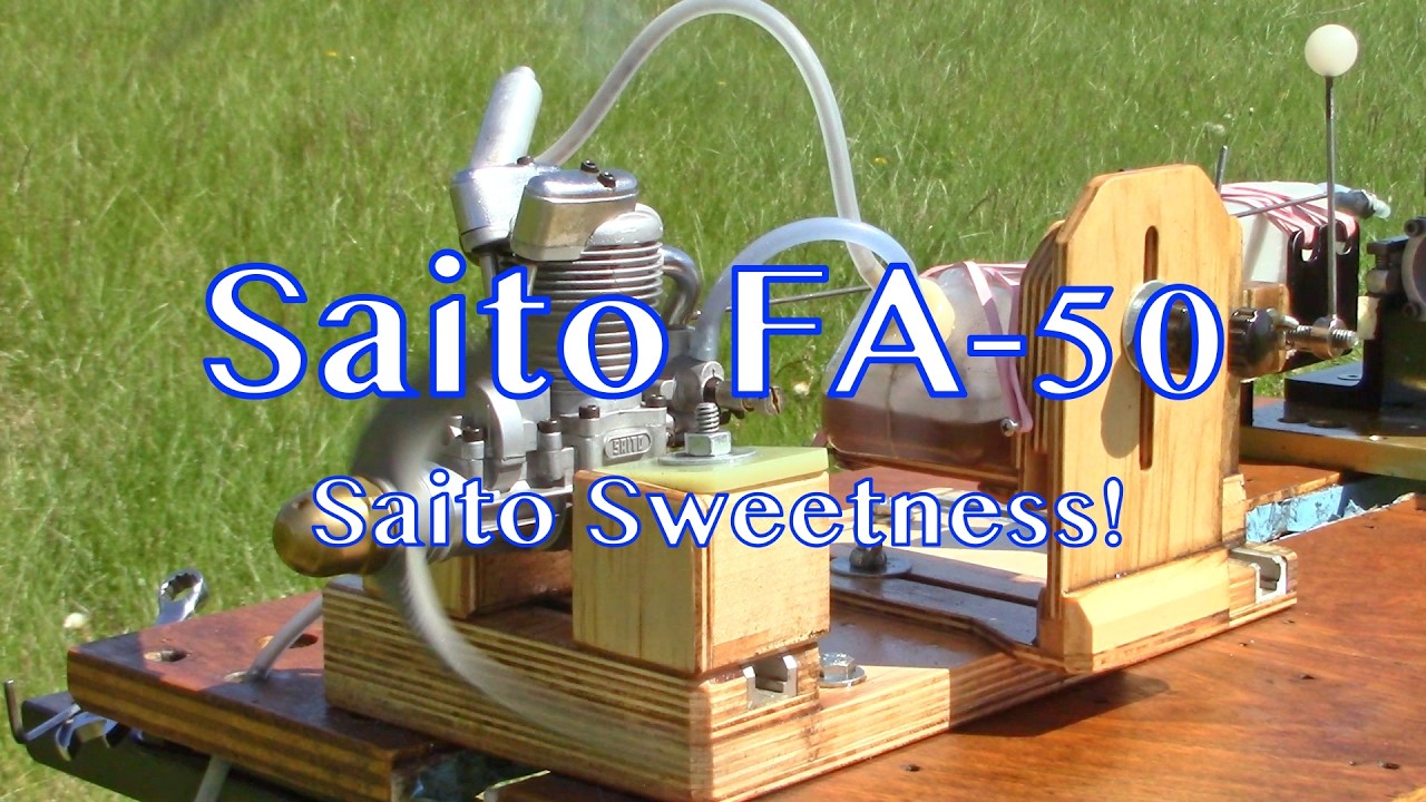 Saito FA-50 Saito Sweetness! - YouTube