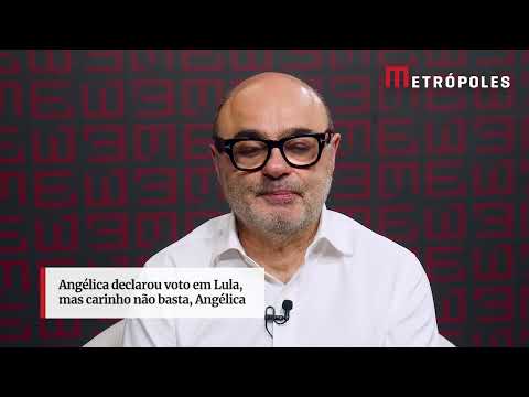 Angélica declarou voto em Lula, mas carinho não basta, Angélica