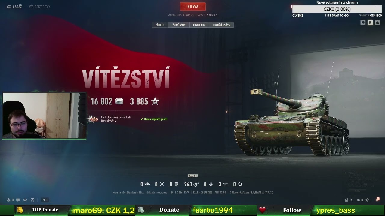 [CZ / SK] cesta AMX 13 90 IX na AMX 13 105 X (2)