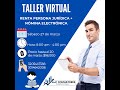 ✅ TALLER RENTA PERSONA JURIDICA + NOMINA ELECTRONICA