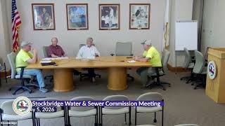 Stockbridge Sewer & Water Commission Meeting, May 5, 2026