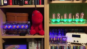 Nixie clocks in sync with nwts