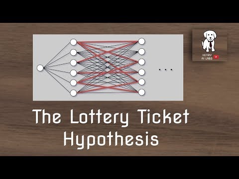 lottery ticket hypothesis best paper