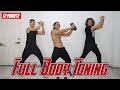 12 MIN TOTAL BODY TONING Workout | No Jumping | FH#013