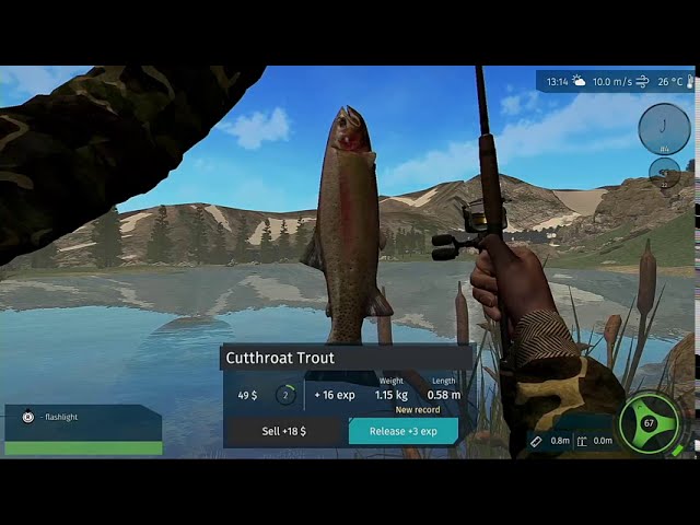 Ultimate Fishing Simulator Gameplay on Nintendo Switch 