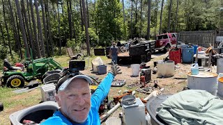 Loaded my scrap trailer and a trip to Foss Recycling.