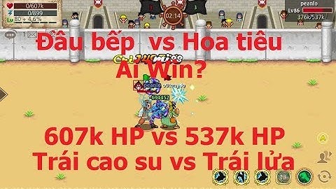 Hải Tặc Tí Hon - Đầu bếp o0tony0o PK Hoa tiêu peanlo và cái kết :v