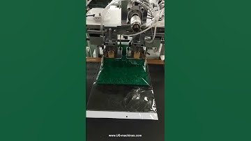 Big washing pad cloth horizontal side pushing inserting bag packing machine
