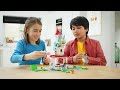 Video: LEGO® 71407 SUPER MARIO Kaķa-Peach tērpa un ledus torņa paplašinājuma maršruts