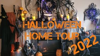 Halloween Home Tour 2022 (Spooky Living room, Cute, Rae Dunn & Johanna Parker Kitchen)