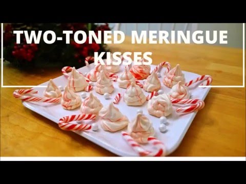 How to make Two Toned Meringue Kisses | #2 Valentine's Day Video Series