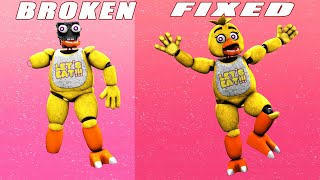 Broken FNaF 1 animatronics(Remake) by Fnaf-fan201 on DeviantArt