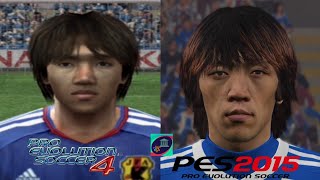 Shunsuke Nakamura ?? - Face Evolution - PES 4 to PES 2015 + MyClub Iconic Moment Series